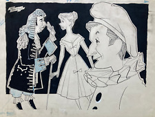 Dessin Original Theatre M. DERY Les Amants Novices 1955 DANY ROBIN CLAUDE RICH comprar usado  Enviando para Brazil