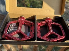 Pedais de mountain bike Race Face vermelho Atlas plataforma plana alumínio comprar usado  Enviando para Brazil