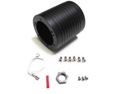 1960-73 Volkswagen VW Beetle Karmann adaptador para volante de 5 e 6 furos preto, usado comprar usado  Enviando para Brazil