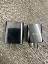 Adaptador de viagem carregador de parede porta USB única TCL (5V/1A) + adaptador QC3.0 comprar usado  Enviando para Brazil
