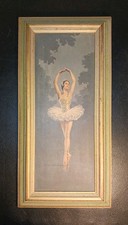 Vintage framed ballerina for sale  Barberton