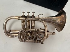 Vintage silver cornet for sale  RUGBY