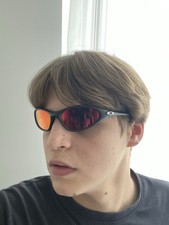 Óculos de sol vintage Oakley Minute arco-íris preto Gorpcore Outdoor Y2K placa rara, usado comprar usado  Enviando para Brazil