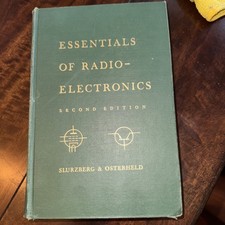 ESSENTIALS of RADIO ELECTRONICS Morris Slurzberg & William Osterheld 1961 Book comprar usado  Enviando para Brazil