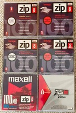 250mb zip disks 100mb for sale  Houston