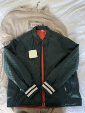 Jaqueta jacquard GUCCI reversível GG náilon tamanho 50 comprar usado  Enviando para Brazil