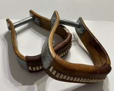 Wooden stirrups metal for sale  Mannford