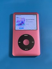 iPod classic rosa 6ª geração 128 GB (modificado - bateria nova) comprar usado  Enviando para Brazil