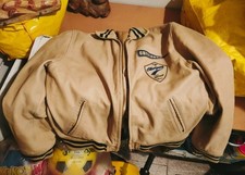 pelle bomber giubbino usato  Milano
