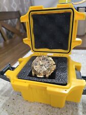 Cronógrafo masculino Invicta Reserve tom dourado **novas alças e nova bateria* comprar usado  Enviando para Brazil