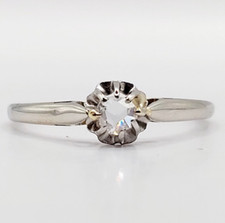 Bague solitaire art d'occasion  Paris II
