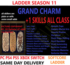 LADDER✅PC PS4 PS5 XBOX SWITCH✅CHARMS +1 SKILL ALL CLASS DIABLO 2 RESURRECTED D2R comprar usado  Enviando para Brazil