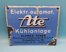 Rig emailleschild ate gebraucht kaufen  Wurzen