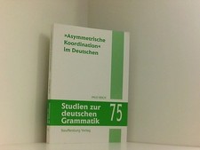 Asymmetrische koordination deu gebraucht kaufen  Berlin