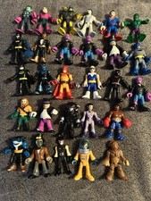 Lote 30 bonecos Imaginext DC Super Friends Villains Superman Penguin Invisible Ma, usado comprar usado  Enviando para Brazil