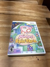 Kirby's Epic Yarn (2010 Nintendo Wii) CIB completo com manual e inserções testadas comprar usado  Enviando para Brazil