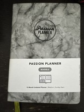 Passion planner marble for sale  Ladera Ranch