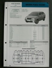 Fiche technique automobile d'occasion  France