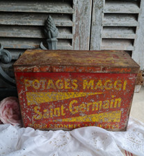 Ancienne boite fer d'occasion  Le Poinçonnet