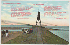 Cuxhaven kugelbake litho gebraucht kaufen  Berlin