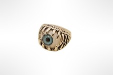 Anel Evil Eye tamanho 10,5 aço inoxidável comprar usado Anel Evil Eye tamanho 10,5 aço inoxidável comprar usado  Enviando para Brazil