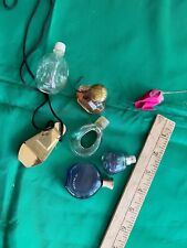 lote de 6 colônias de perfumes vintage frascos exclusivos vidro azul vale etc. importado comprar usado  Enviando para Brazil