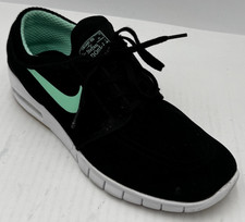 Tênis Nike Stefan Janoski Max masculino 9 preto verde brilho com cadarço 685299-039, usado comprar usado  Enviando para Brazil