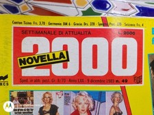 Novella 2000 giovanna usato  Tavigliano