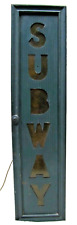 Subway old sign for sale  Flemington