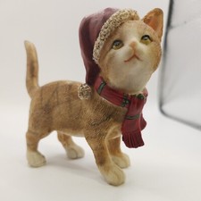 Ginger cat figurine for sale  KETTERING