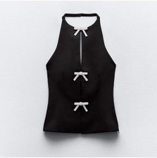 Zara rhinestone bow for sale  Van Nuys
