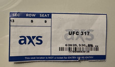 Ufc 317 ticket for sale  Independence