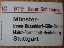 Zuglaufschild 619 skar gebraucht kaufen  Leutesdorf