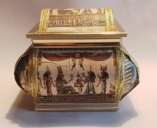 Goldfarbenes schmuckkästchen  gebraucht kaufen  Warburg
