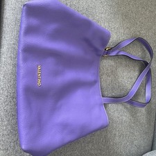 Valentino purple leather for sale  LONDON