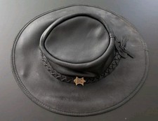 Hats black leather for sale  Grimes