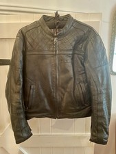 Bks leather biker for sale  MARCH