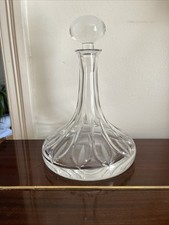 cut glass ships decanter for sale  HALIFAX