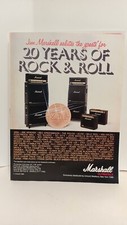 Usado, AMPLIFICADORES DE GUITARRA MARSHALL JCM800 1982 10x8- ANÚNCIO IMPRESSO. ..m2 comprar usado  Enviando para Brazil