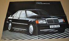 Pôster Prospekt folheto Mercedes Benz 190 E 2.3-16 W201 0884 FR, usado comprar usado  Enviando para Brazil