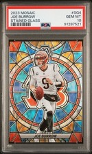 Vitral 2023 Panini mosaico #SG4 Joe Burrow PSA 10  comprar usado  Enviando para Brazil