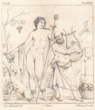 Antica stampa del usato  Roma
