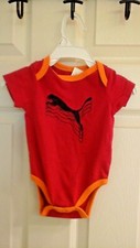 Puma Body Suit Infantil Meninos 0-3 meses, Poliéster, Multicolorido, LogotipoNOVO SEM ETIQUETAS  comprar usado  Enviando para Brazil