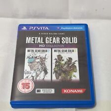 METAL GEAR SOLID HD COLLECTION Vita PSV PS [SOMENTE ESTOJO - SEM JOGO] LEIA comprar usado  Enviando para Brazil