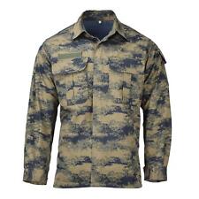 Jaqueta tática original do exército turco azul camuflagem digital durável ripstop, usado comprar usado  Enviando para Brazil