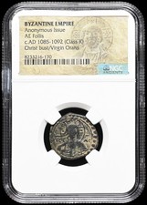 Império Bizantino. Jesus Cristo/Virgem Maria. 1085-92AD. Classe K. Certificado NGC. comprar usado Império Bizantino. Jesus Cristo/Virgem Maria. 1085-92AD. Classe K. Certificado NGC. comprar usado  Enviando para Brazil