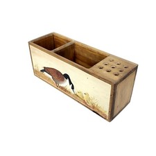Wooden desk organizer for sale  Springdale