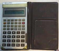 Calculadora científica vintage Sharp EL-5103S em estojo fólio - Funciona comprar usado  Enviando para Brazil