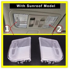 Tampa de luz de leitura frontal prata acabamento 2 peças para Honda Accord CR-V Odyssey comprar usado  Enviando para Brazil