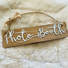 Hanging wooden photo for sale  LONDON